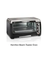 Hamilton Beach 6 Slice Capacity Toaster Oven