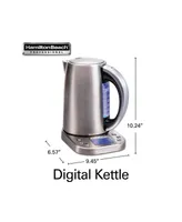 Hamilton Beach Professional Programmable 1.7L Digital Kettle