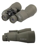 Cassini 20x 60mm Binocular and Shoulder Case with Solar Filter Caps