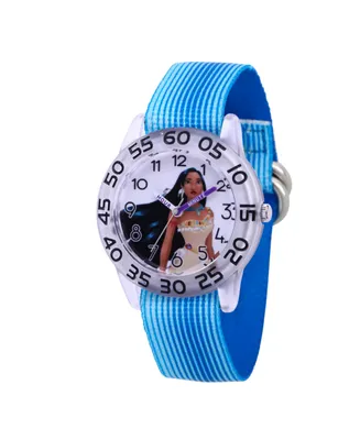 Disney Princess Pocahontas Girls' Clear Plastic Watch 32mm