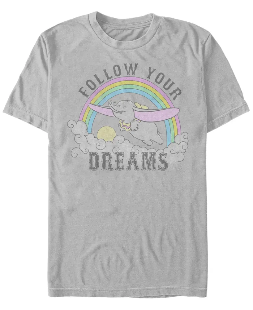 Fifth Sun Men's Dreaming Dumbo Short Sleeve T-Shirt