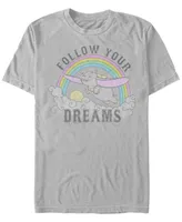 Fifth Sun Men's Dreaming Dumbo Short Sleeve T-Shirt