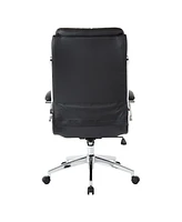 Osp Home Furnishings Executive High Back Office Chair