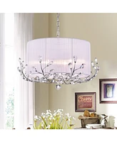 Home Accessories Robin 18" 4-Light Indoor Chandelier with Light Kit