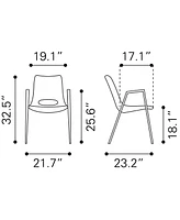 Zuo Desi Dining Chair, Set of 2