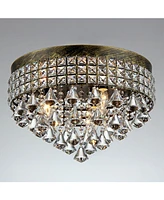 Home Accessories Melly 18" 3-Light Indoor Chandelier with Light Kit
