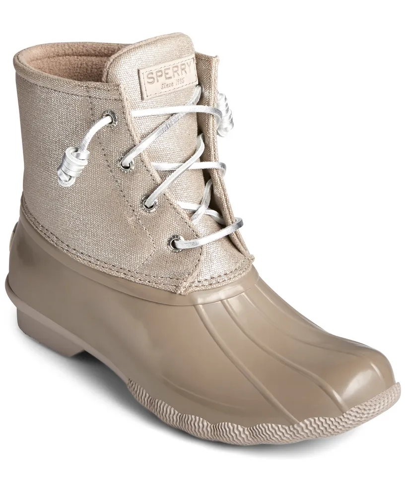 Sperry Women's Saltwater Waterproof Duck Boots, Created for Macy's