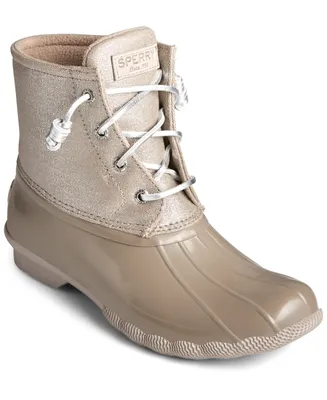 Sperry Women's Saltwater Waterproof Duck Boots, Created for Macy's