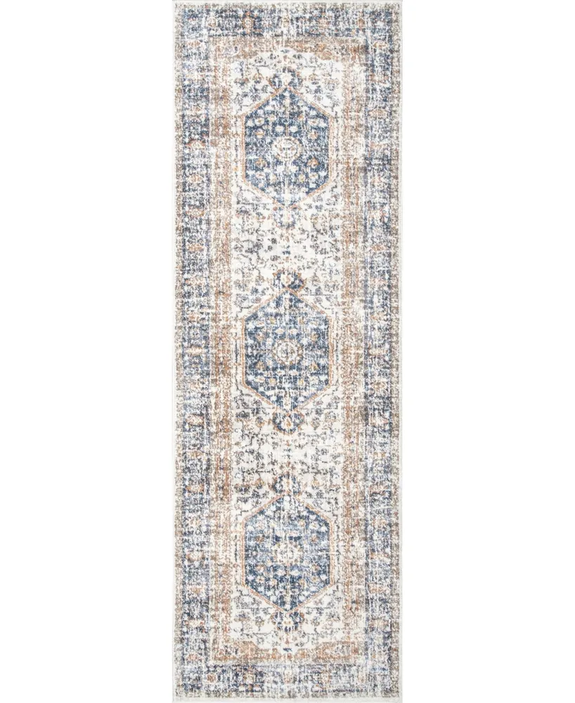 nuLoom Jacquie 2'8" x 8' Runner Rug