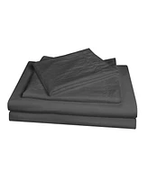 Cathay Home Inc. Microfiber Washed Crinkle Duvet Cover Set, Full/Queen