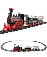 Northlight Battery Operated Lighted and Animated Christmas Express Train Set with Sound