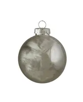 Northlight 40 Count Shiny and Matte Glass Ball Christmas Ornaments
