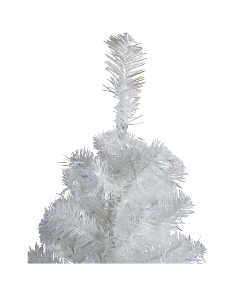 Northlight Slim Tinsel Artificial Christmas Tree-Unlit