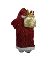 Northlight Santa Claus Christmas Figurine with Gis