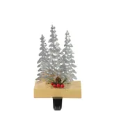 Northlight Wooden Christmas Trees Stocking Holder