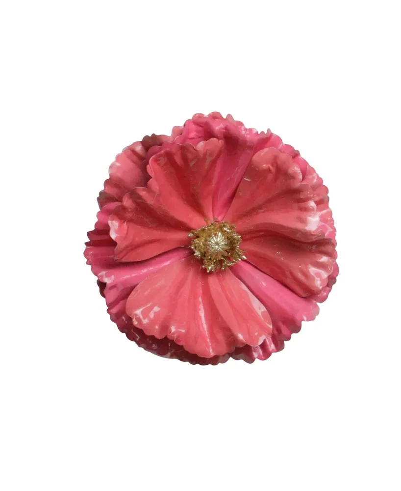 Northlight Shiny Poppy Christmas Clip Ornament