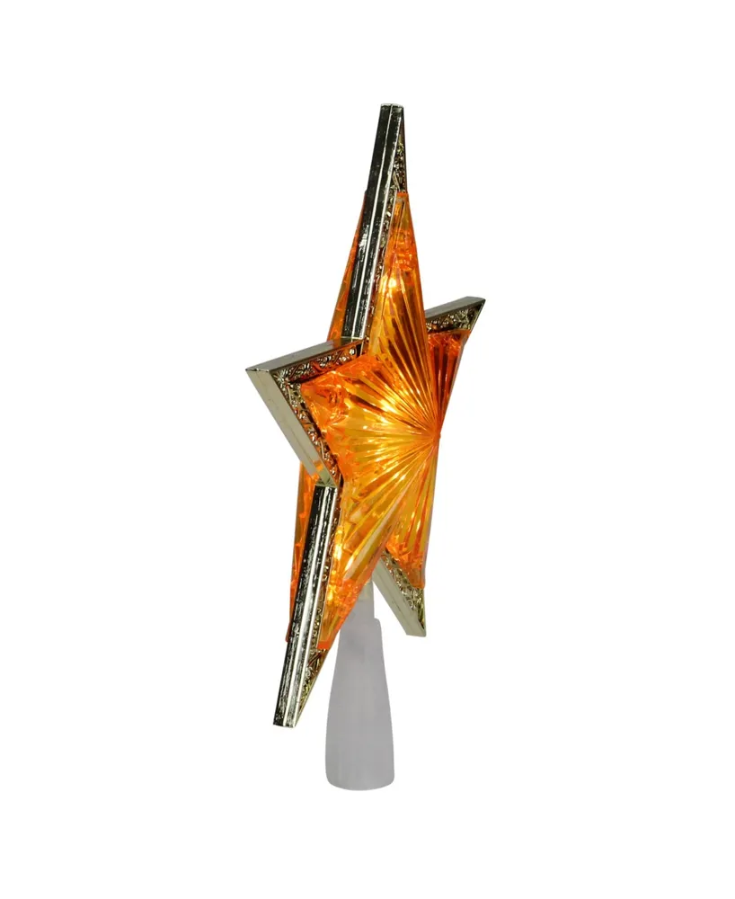 Northlight Pre-Lit Crystal Point Star Christmas Tree Topper