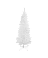 Northlight Winston Pine Slim Artificial Christmas Tree-Unlit