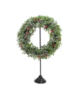 Northlight Solid Christmas Wreath Hanger Stand