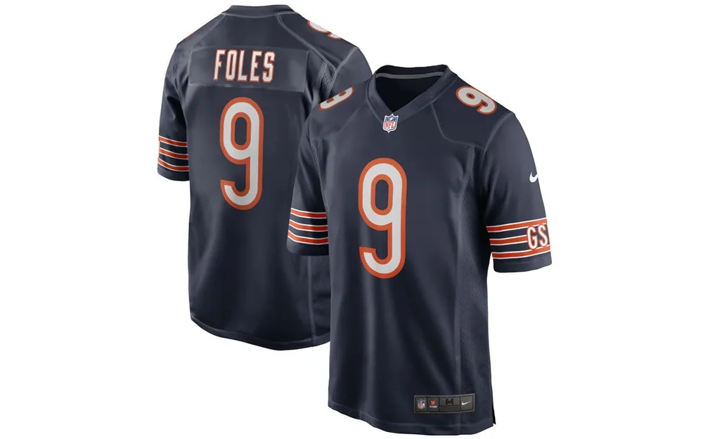 Nick Foles Chicago Bears Nike Game Jersey - Orange