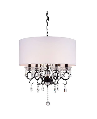 Home Accessories Ninian 25" 6-Light Indoor Chandelier with Light Kit