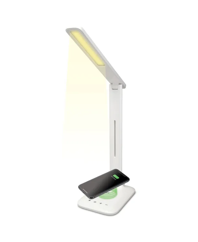 Power Up LED Desk Lamp with Wireless Charging