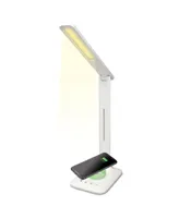 iLive Led Desk Lamp with Wireless Charging Device, IAQL300W