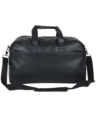 Kenneth Cole Reaction 20" Faux Leather Lightweight Carry-On Travel Duffel