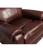 Orlyn Leather Power Recliner, Created for Macy's