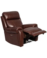 Closeout! Orlyn Leather Power Recliner, Created for Macy's