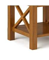 Simpli Home Kitchener Solid Wood End Table