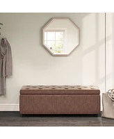 Hamilton Traditional Rectangle Storage Ottoman