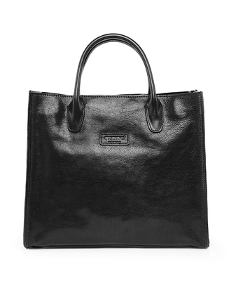 Old Trend Women's Genuine Leather Leaf Tote Bag