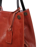 Old Trend Women's Genuine Leather Daisy Tote Bag