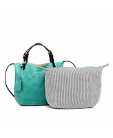 Old Trend Women's Genuine Leather Dip Dye Tote