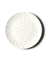 Coton Colors Neutral Nativity Gold Star Dinner Plate