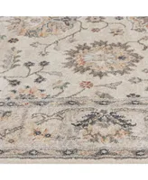 Portland Textiles Cassandra Roan Bone 5' x 7'3" Area Rug