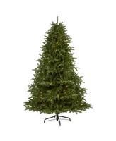 Nearly Natural South Carolina Spruce Artificial Christmas Tree with 500 Warm Lights and 2644 Bendable Branches