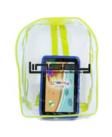 Linsay New 7" Wi-Fi Tablet for Kids with Defender Case and Backpack Dual Camera Android 13