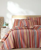 Levtex Uluru Stripe -Pc. Quilt Set