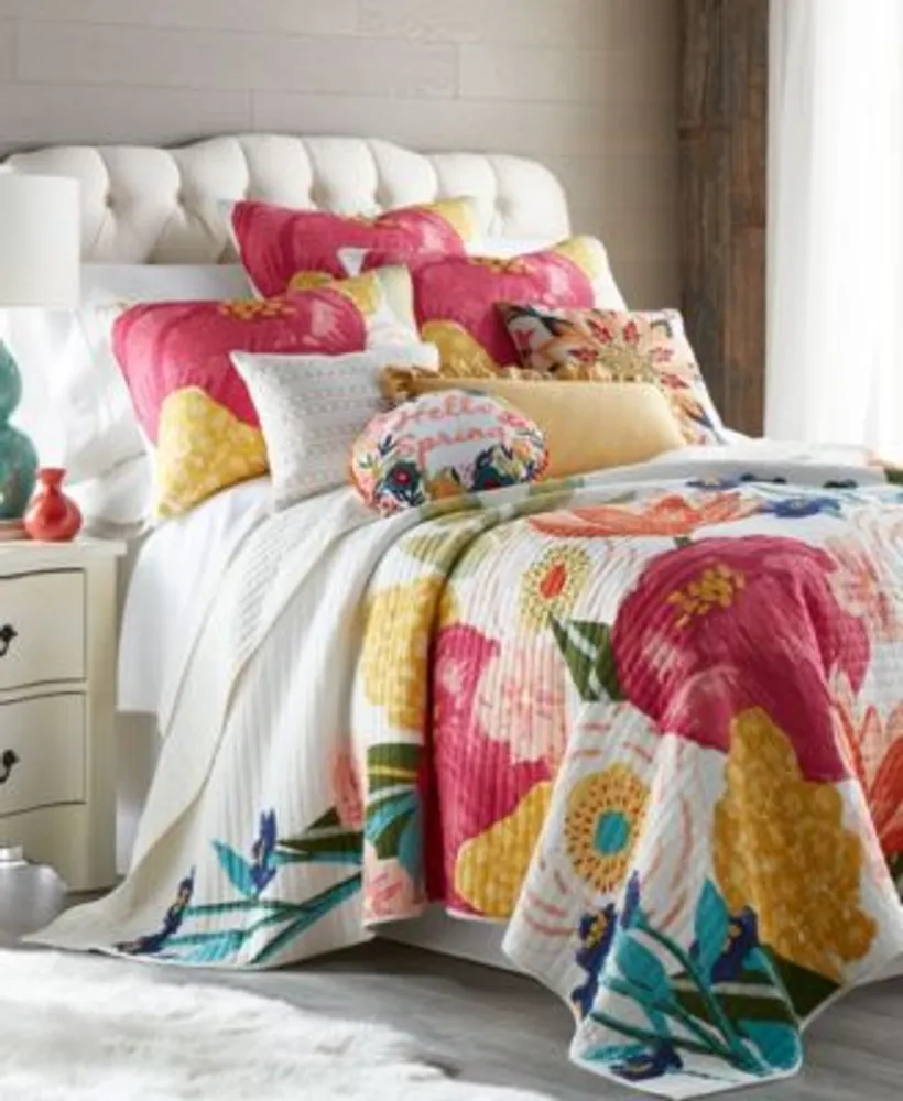 Levtex Grandiflora Overgrown Garden Quilt Sets