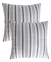 Levtex Camden Stripe 2-Pc. Sham Set, European