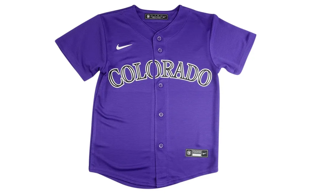 Colorado Rockies Blank Jersey Size Youth Medium for Sale in Long