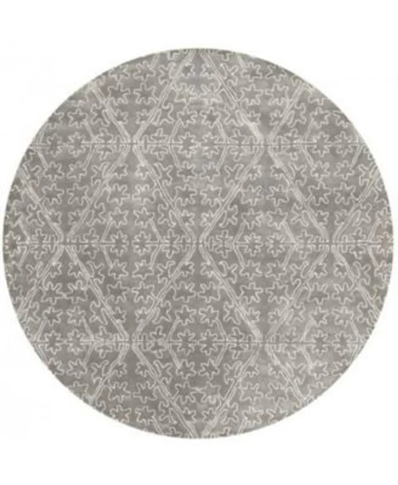 Martha Stewart Collection Strolling Garden Round Area Rug