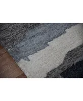 Amer Rugs Abstract Abs-6 Onyx 4' x 6' Area Rug