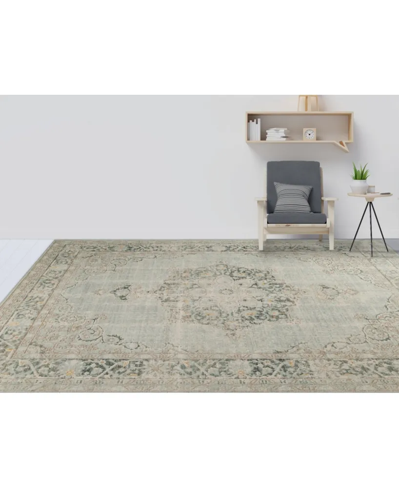 Amer Rugs Century Cen-21 Aqua 2' x 3' Area Rug