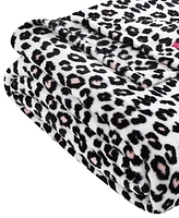 Betsey Johnson Betsey's Leopard Ultra Soft Plush Blanket