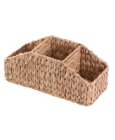 Vintiquewise Natural Water Hyacinth Storage Decorative Desk Organizer Caddy