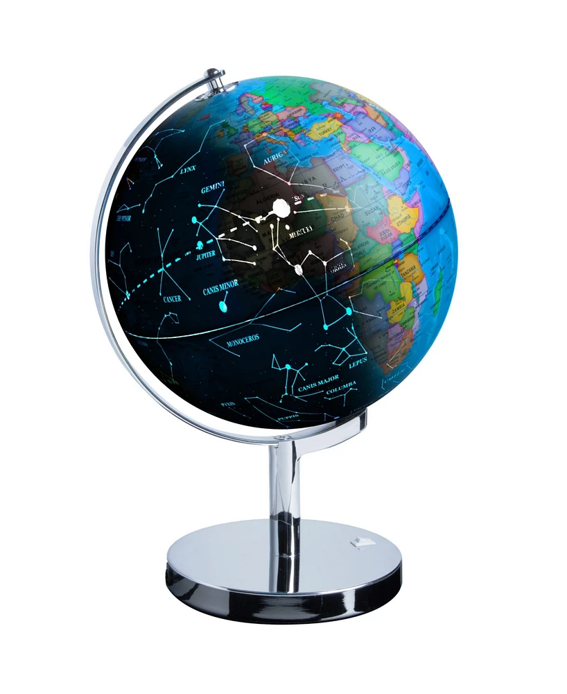 Usa Toyz Illuminated Globe with Stand For Kids - 9"Diameter