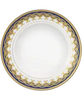 Lorren Home Trends 57 Piece Porcelain Dinnerware Set, Service for 8